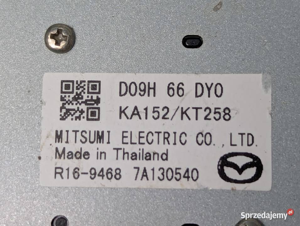 MODUŁ ANTENY GPS MAZDA CX3 CX3 D09H66DY0 Białystok sprzedam