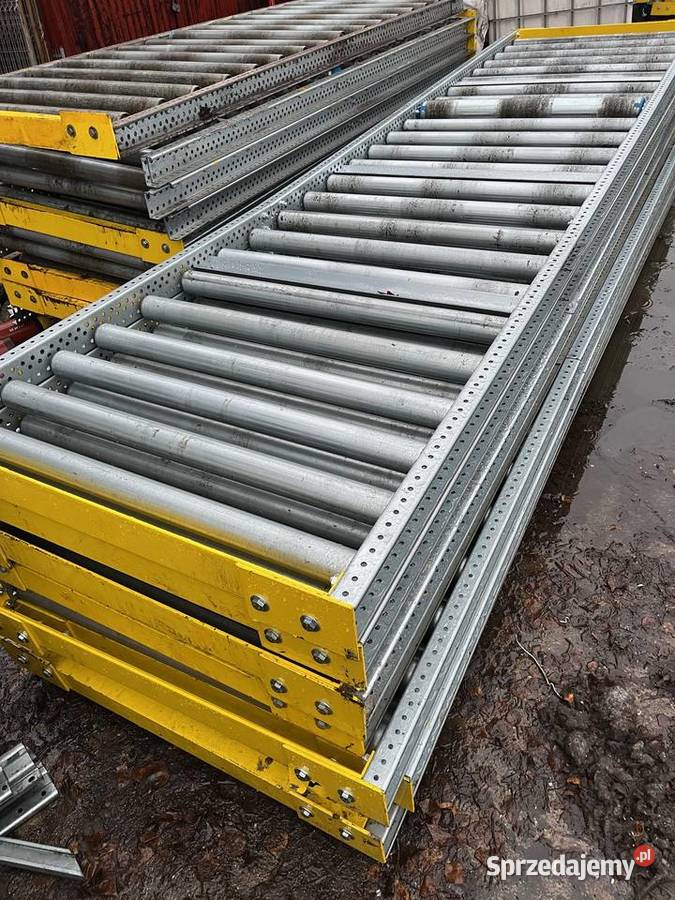 Podajnik rolkowy stół taśmociąg