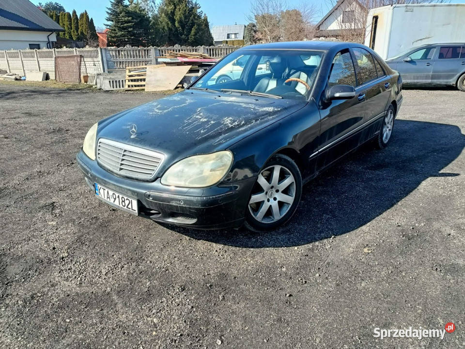 Mercedes S 400 Mercedes S klasa 40CDI 250 02r małopolskie Tarnów