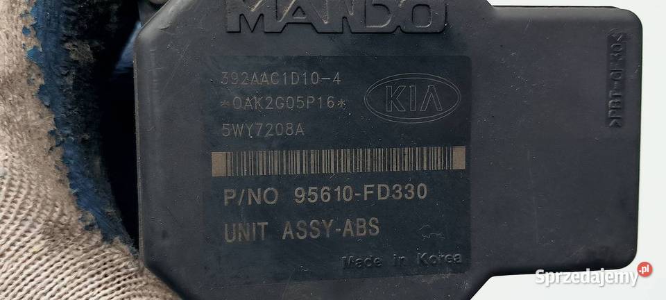 POMPA ABS HAMULCOWA KIA RIO 95610FD330 osobowe kujawsko-pomorskie Lipno