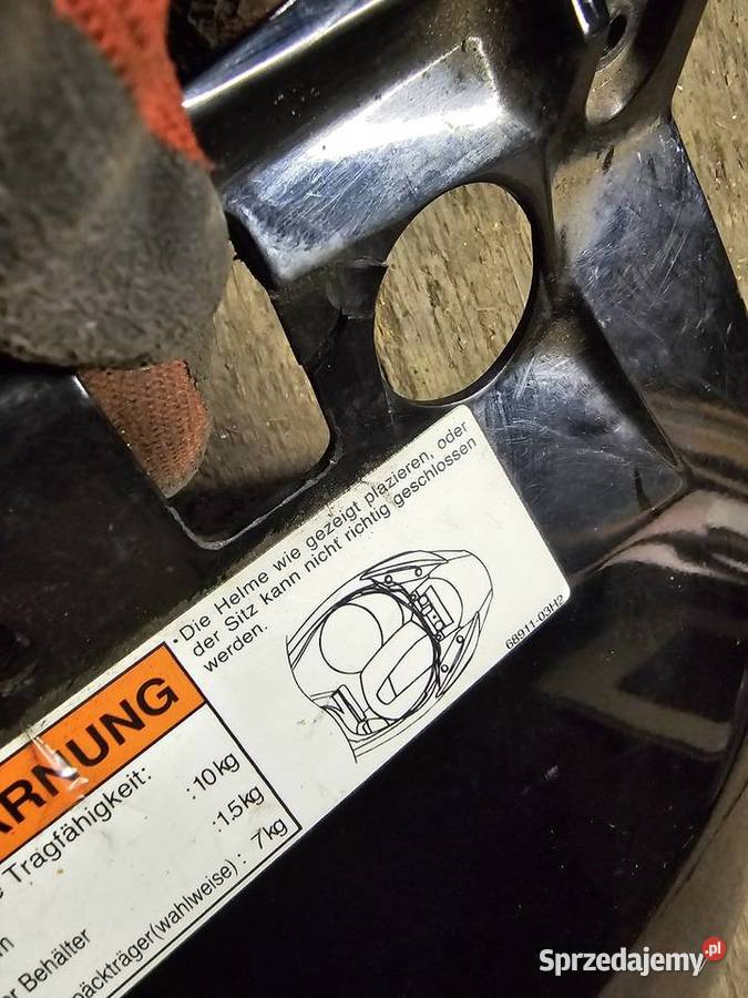 Suzuki Burgman 125 K7 plastik tylny lampą Plastiki dolnośląskie Jelenia Góra