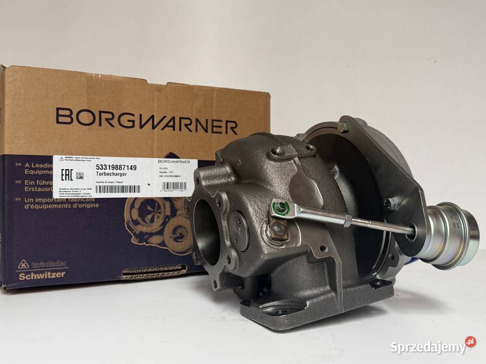 Turbosprężarka BorgWarner KKK 53319707140