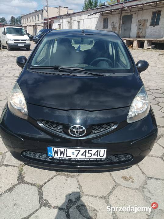 TOYOTA AYGO 10 BENZYNA KLIMA Rok produkcji 2008 Lublin sprzedam