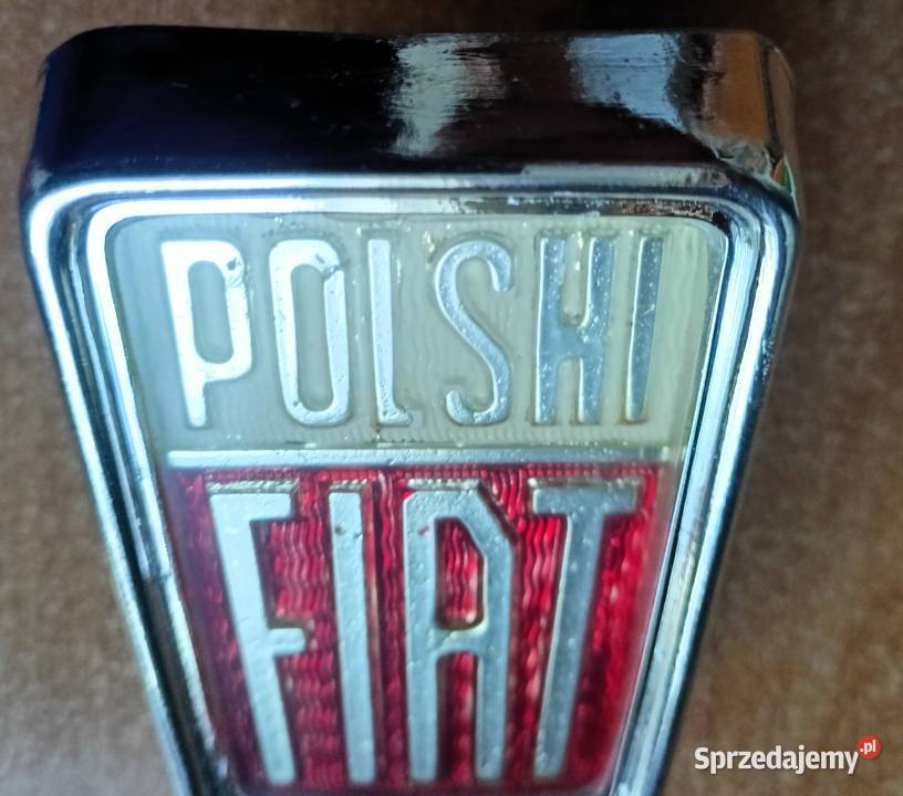 Emblemat POLSKI FIAT Fiat 126p NOWY PRL Motoryzacja Tarnobrzeg