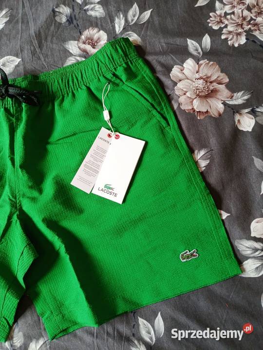 Szorty kąpielowe Lacoste rozmiar XXL zielony Białystok