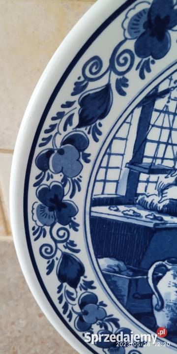vintage talerze holenderskie Nowy Targ