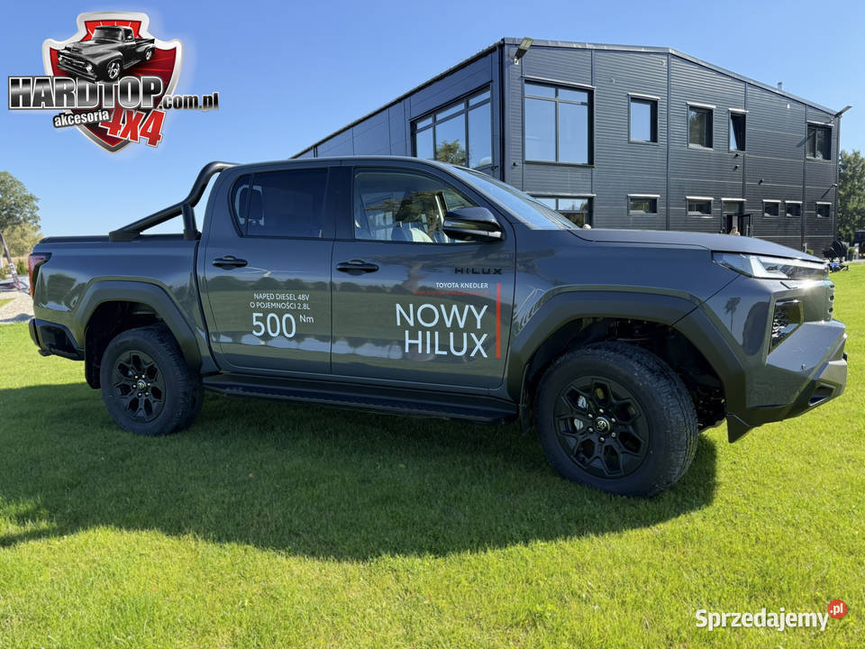 Nowa Toyota Hilux 2026 Zabudowa Roleta Zwijana Pasłęk