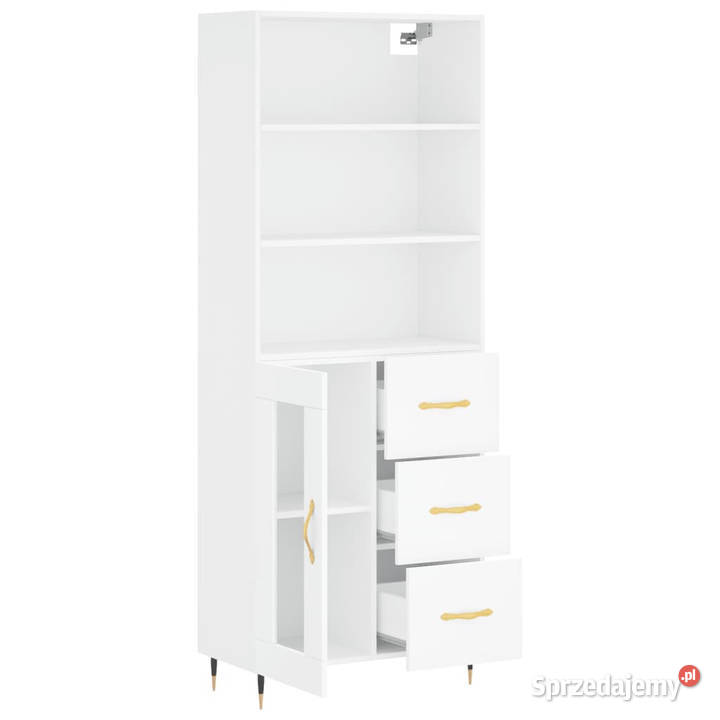 Witrynka biała 695x34x180 materiał sprzedam
