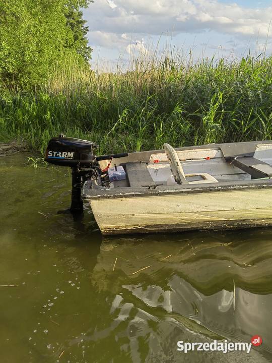Łódź wędkarska 4 metry plus silnik Żnin