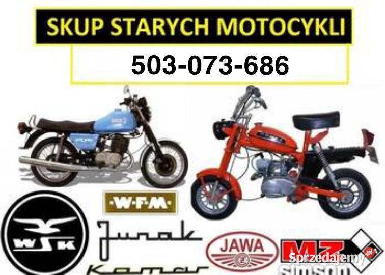 Kupię motocykle PRL MZ WSK JAWA ROMET Pozostałe Pozostałe Sochaczew sprzedam