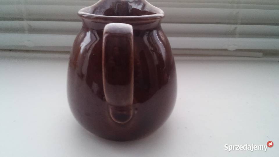 dzbanuszek ceramiczny brązowy Warszawa