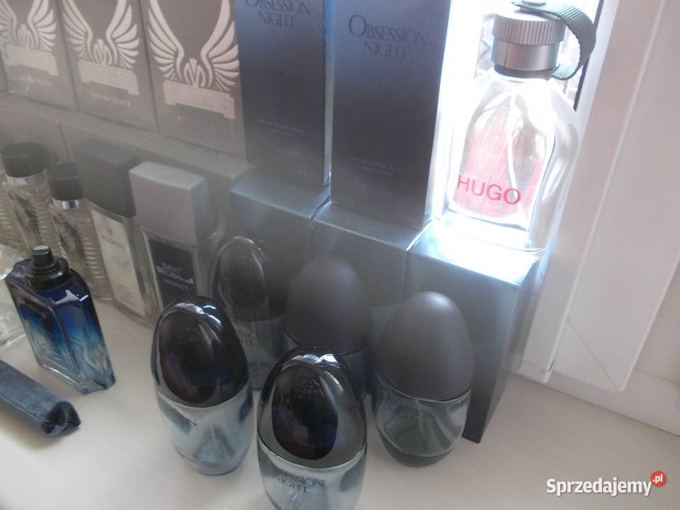 Puste flakony perfumach BiesCalvin KleinHugo Bojanowo sprzedam