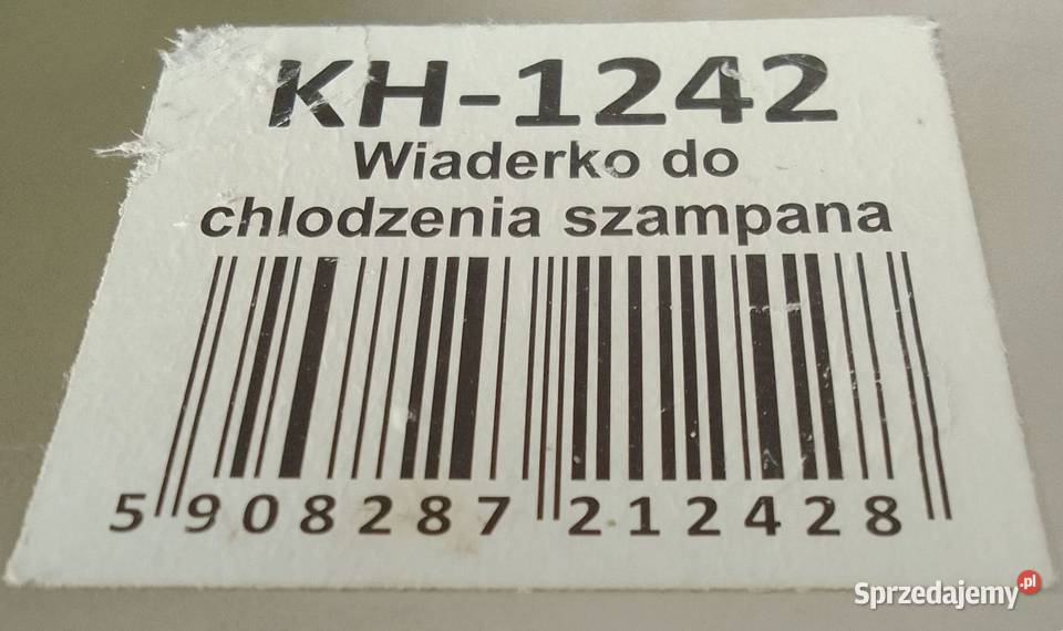 SOPLICA Wiaderko Pojemnik do szampana wina lodu zachodniopomorskie Rewal