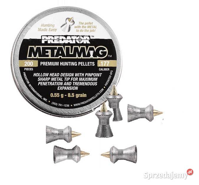 Śruty Wiatrówki kal 45 mm Śrut Mocny Amunicja Nowy Sącz