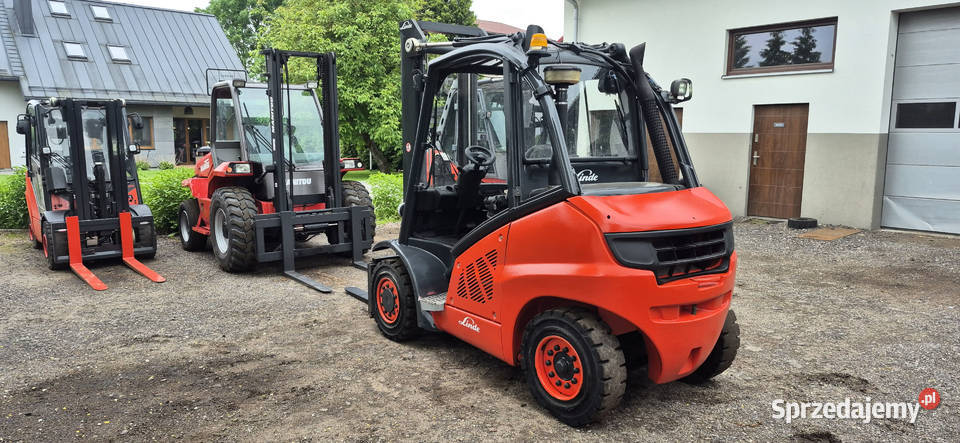 Wózek Widłowy Linde H40D Diesel Duplex 380m 8600 Małkinia Górna