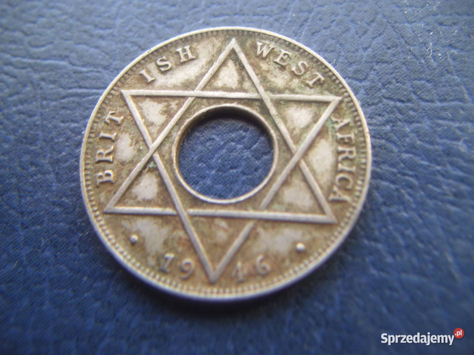 Stare monety 110 pens 1946 Afryka Zachodnia podkarpackie Lesko