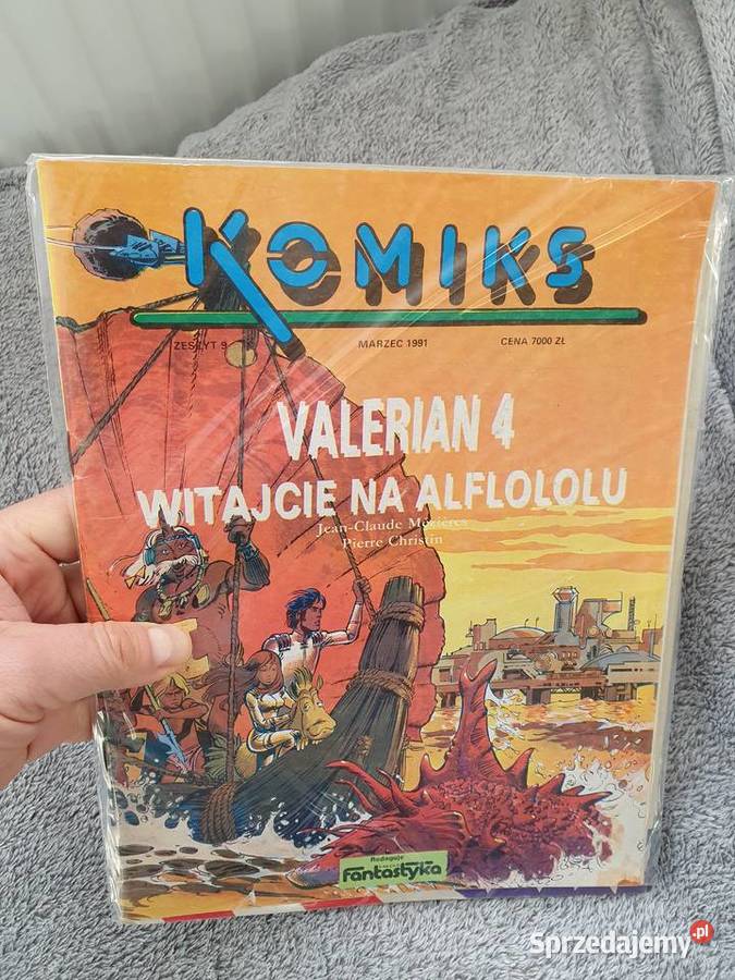 Valerian komplet 4 komiksów wydanie 1 1990 Gdynia sprzedam