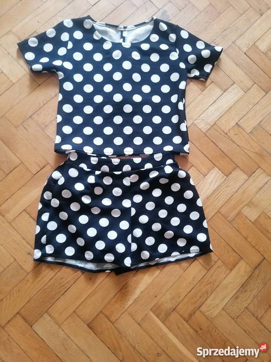 Komplet w kroki SM biały sprzedam