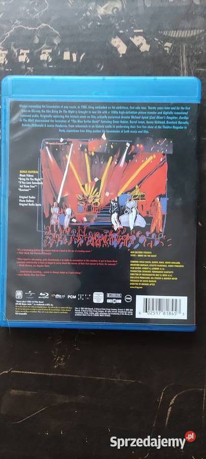 STING Bring on the Night Blue Ray Disc śląskie Gliwice sprzedam