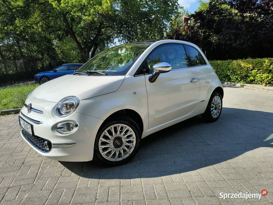 Fiat 500 bezwypadkowy wersja Lounge stan benzyna kujawsko-pomorskie Toruń