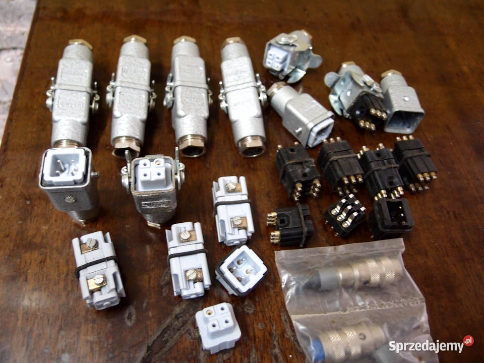 Złącze Harting HAN 3A 4 PIN SOCKET AND PLUG Łódź