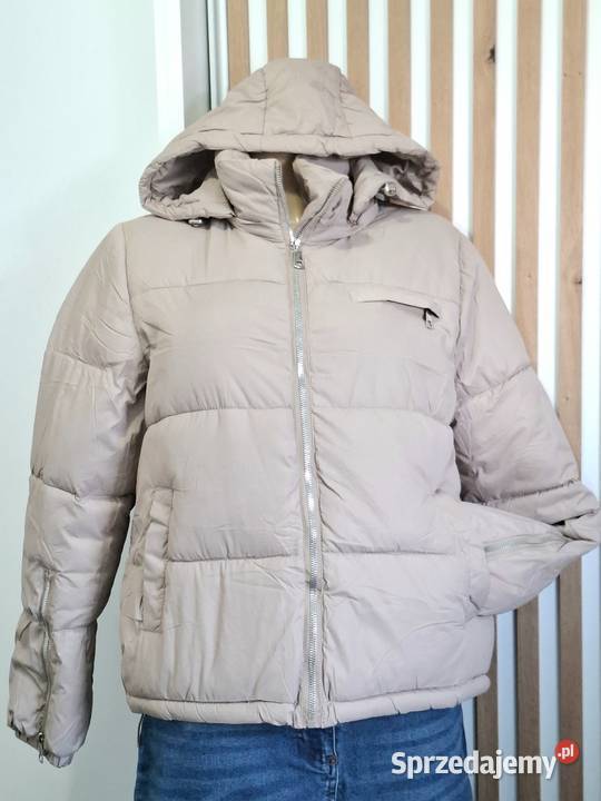 LXl Jasno beżowa kurtka zimowa nowa Moda i Styl Braniewo