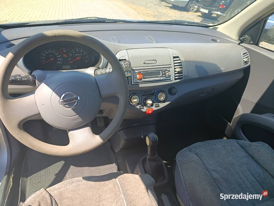 Nissan Micra K12 12 benzyna 65 Klimatyzacja śląskie Bujaków