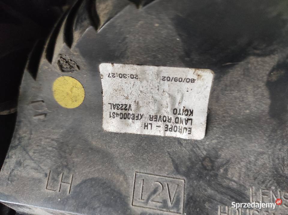 Lampa reflektor land rover tył terenowe Olsztyn