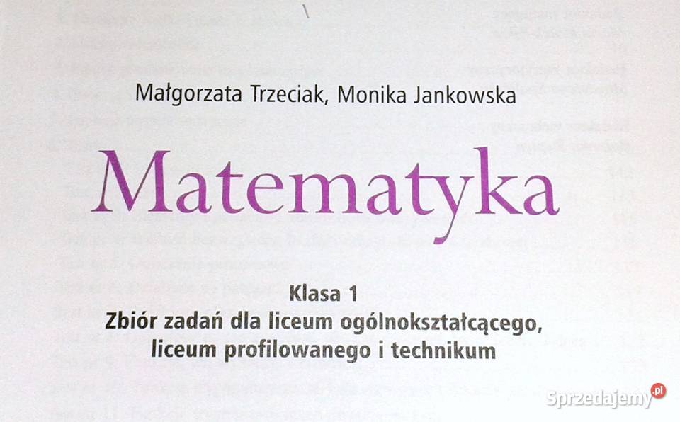 Matematyka 1 Zbiór zadań Zakres podstawowy M matematyka lubelskie Chełm