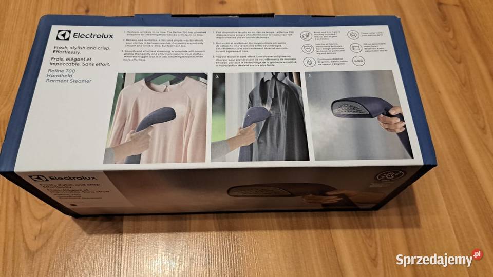 Nowa Parownica do ubrań Electrolux Refine 700