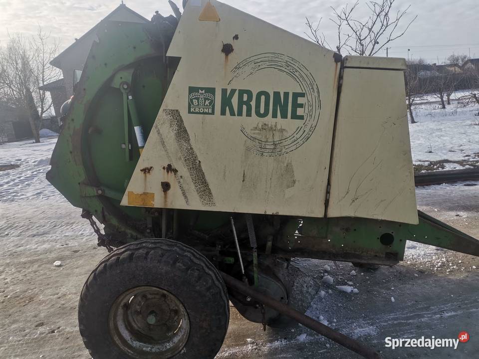 Prasa Rolująca Krone KR 125 Zielona sznurek Jędrzejów