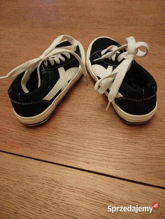 Czarno białe trampki Gorzów Wielkopolski