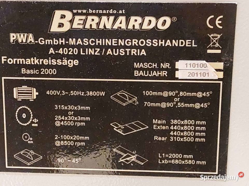 Piła formatowa z podcinakiem Legnica