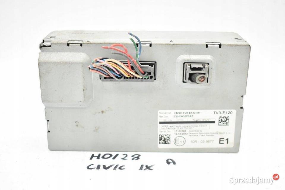 WYŚWIETLACZ EKRAN CIVIC IX 78260TV0E120M1