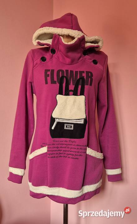 Bluza dresowa damska M Z kapturem  Swetry i golfy Brzesko