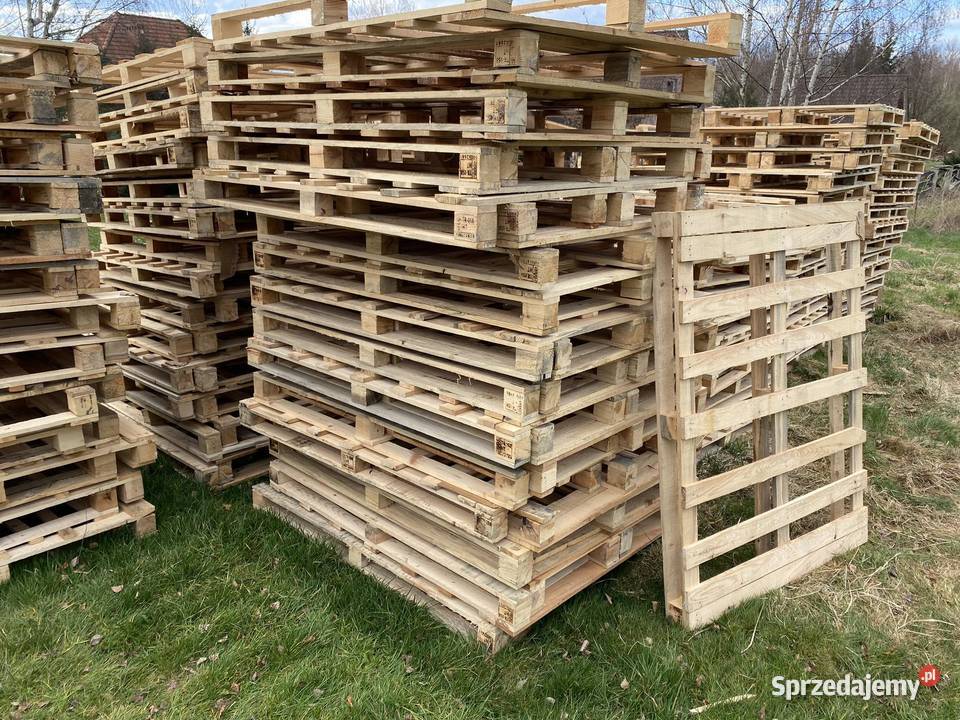 Duża paleta drewniana 145x115 nowa Lubań