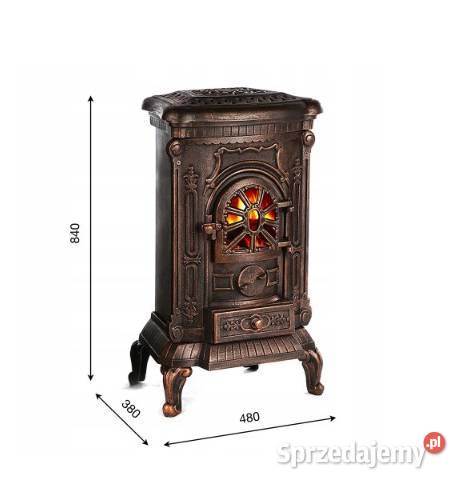 PIEC ŻELIWNY PIECYK KOZA KOMINEK AMBRA 9KW Skawina