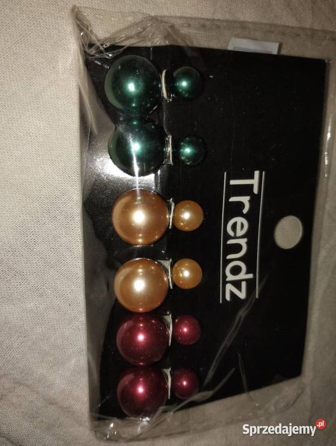 Kolczyki perły Siemiatycze