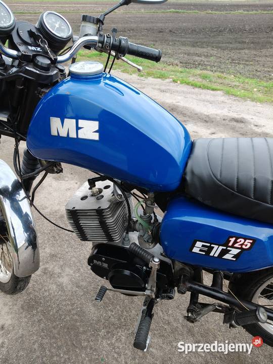 Motocykl MZ ETZ 125 1986r 12v z dokumentami do Kalisz