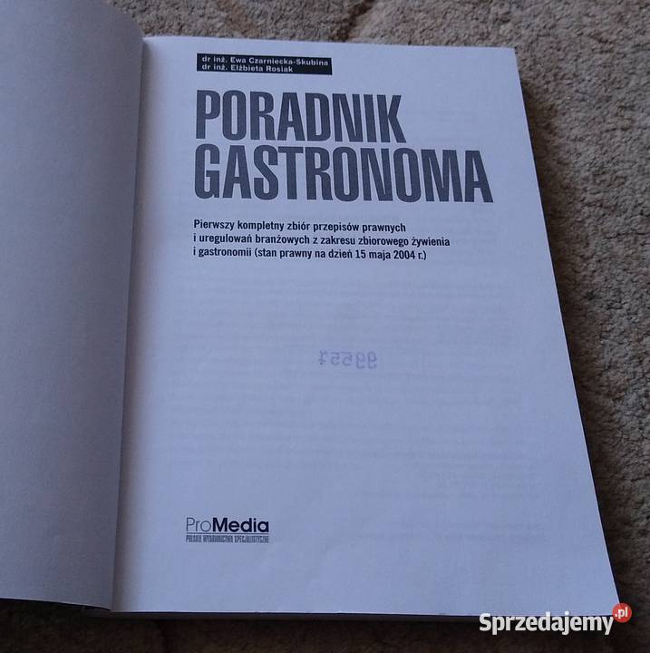 Poradnik gastronoma CzarnieckaSkubina Rosiak Gdańsk