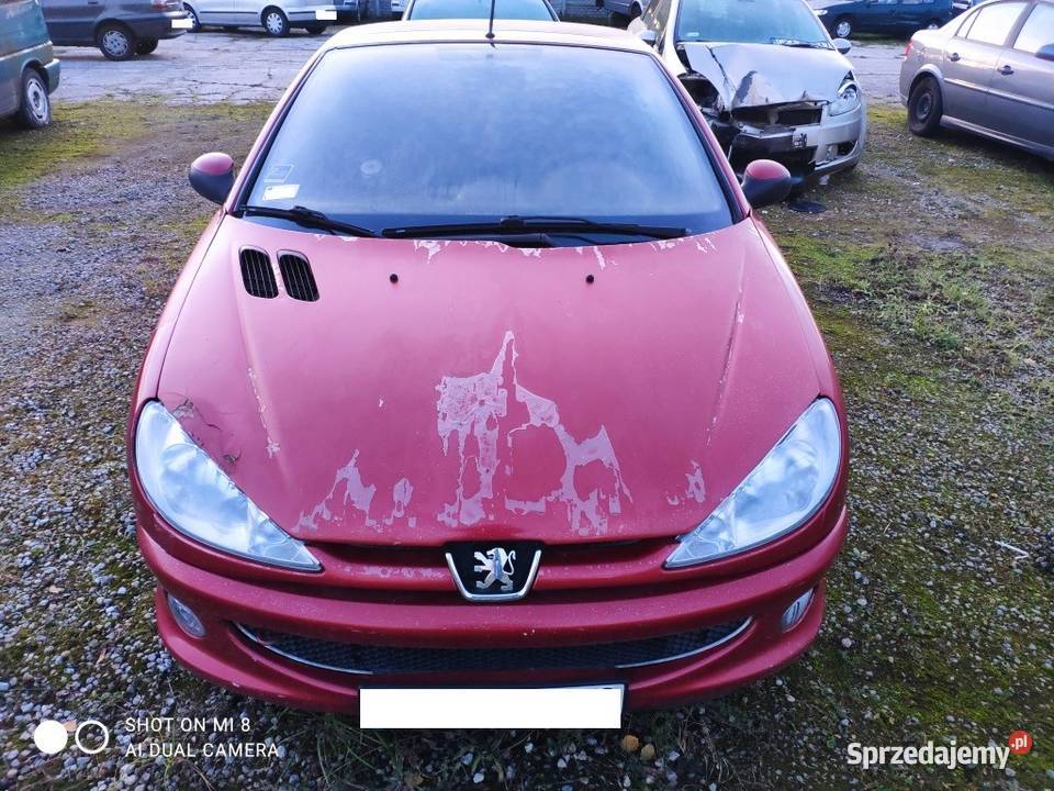 Peugeot 206 CC 16 benzyna części opolskie Namysłów
