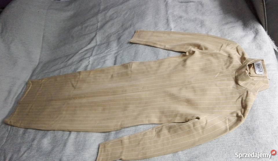 Bard WORLDWIDEDŁUGA BEŻOWA SUKIENKA R36 Odzież damska Łódź