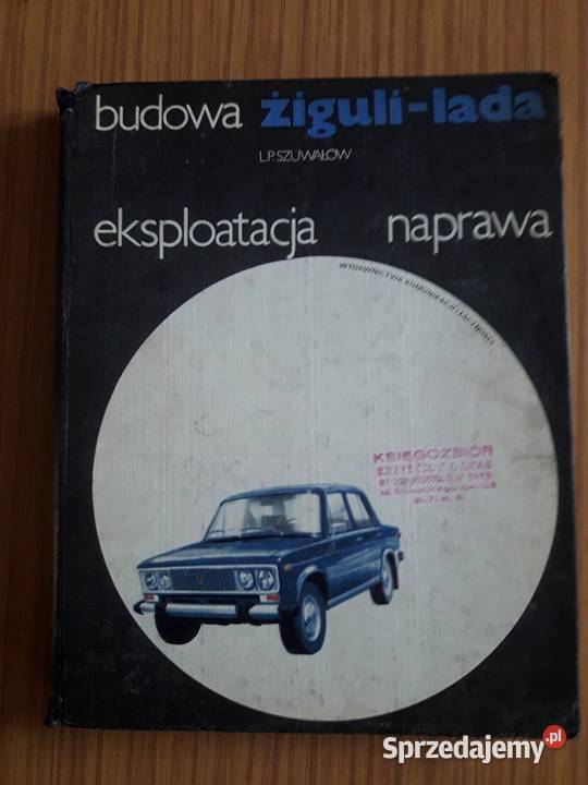 Łada Żiguli 1500 książka napraw PRL ZSRR CCCP