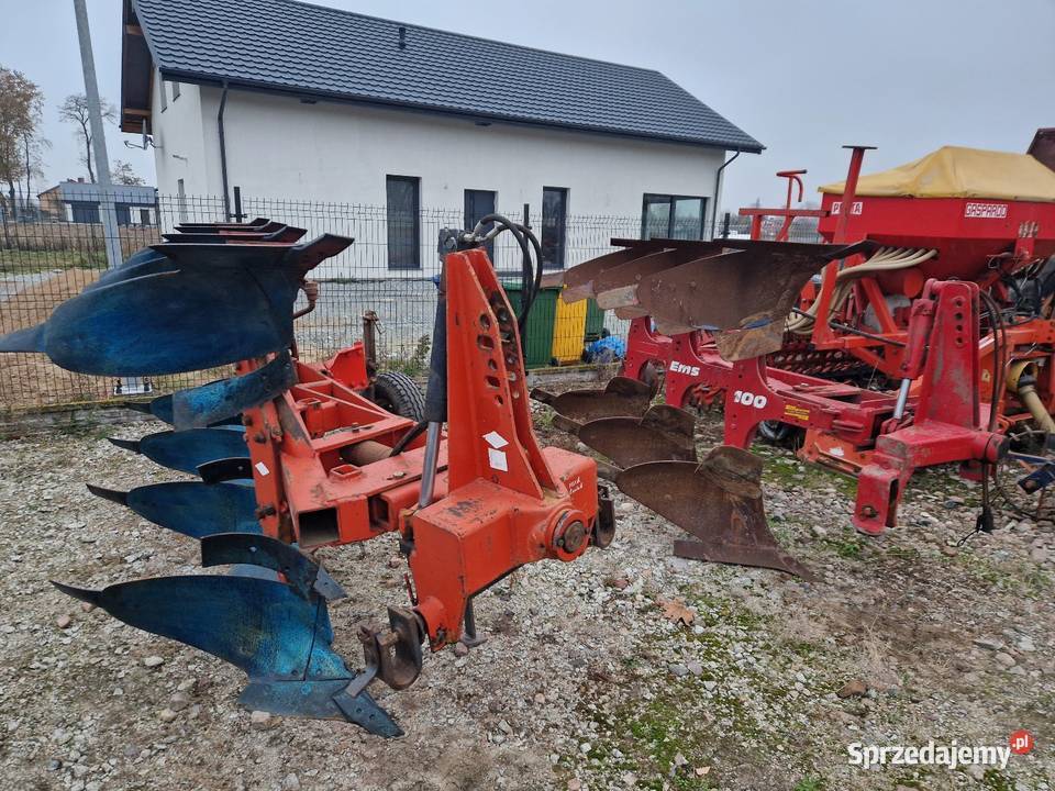 Pług Kuhn 4 skibowy obrotowy Osiek Mały