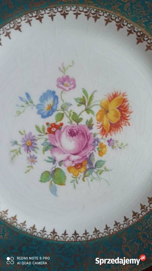 Patera z kwiatami Syg Royal Winton Made in Porcelana i szkło sprzedam