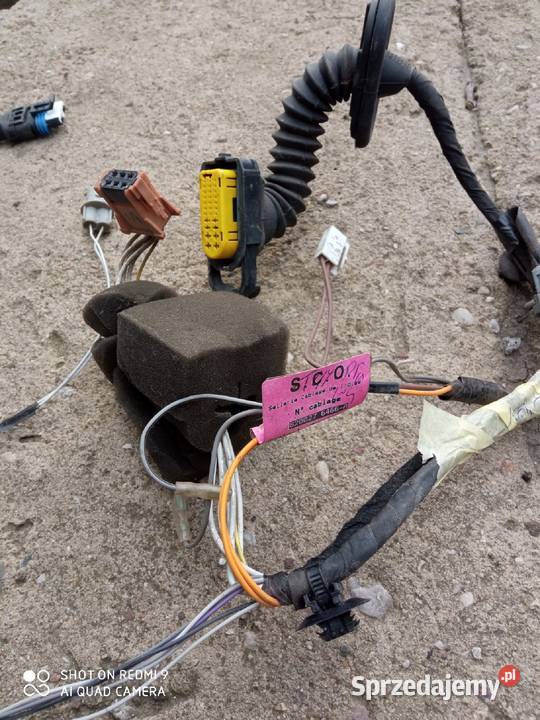 przewód instalacji drzwi prawy tył renault sprzedam