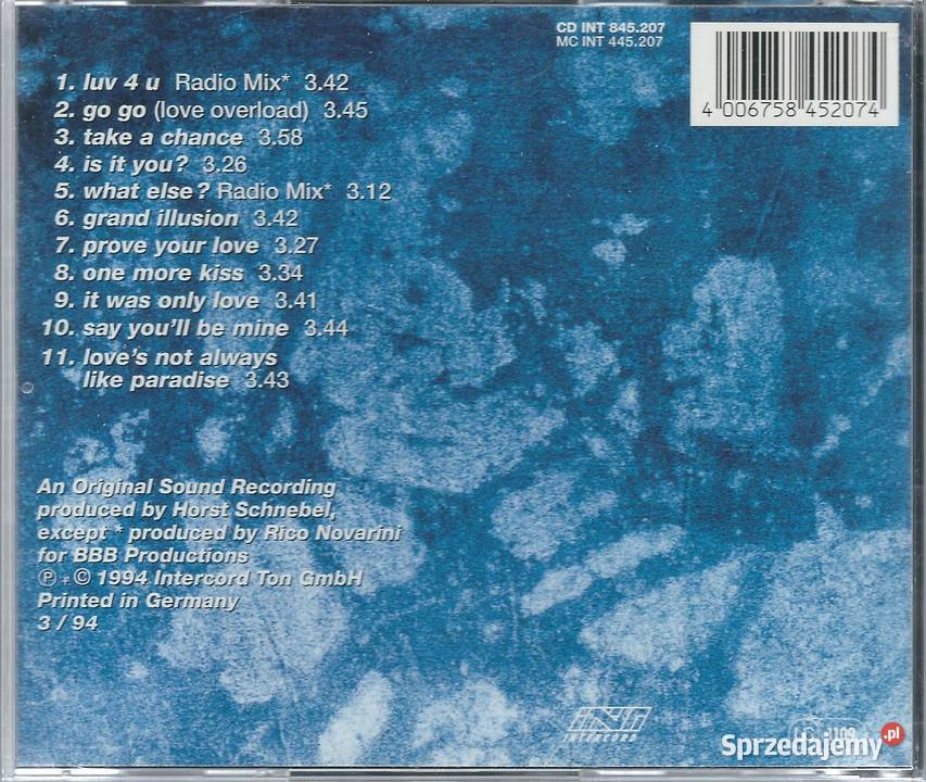 CD Bad Boys Blue To Blue Horizons 1994 Intercord Brwinów