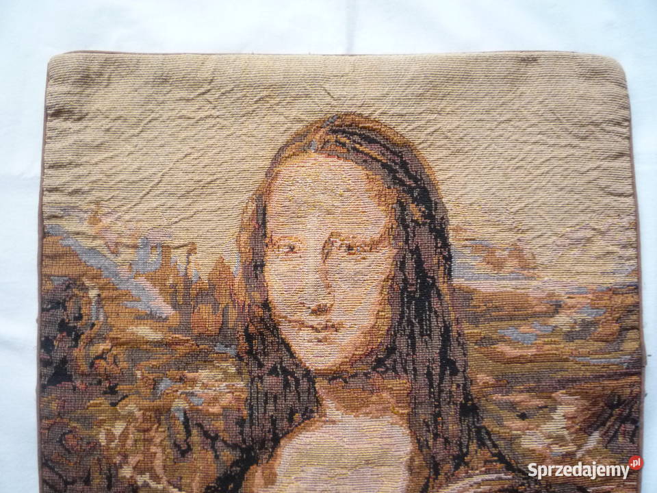 Mona Lisa Poszewka na poduszkę jasiek Tkany Szczecin