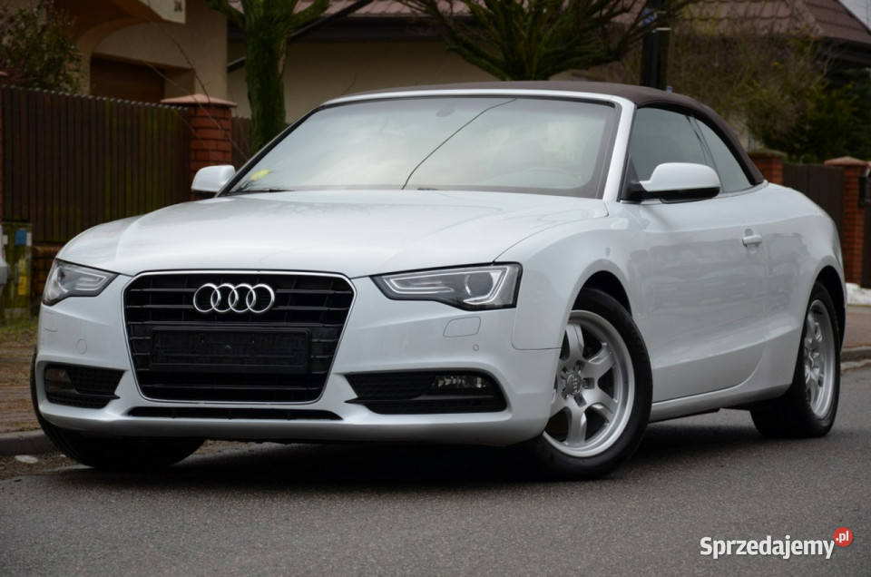 Audi A5 Cabrio Zarejestrowane 20TDI 190 Serwis 2/3 Kutno