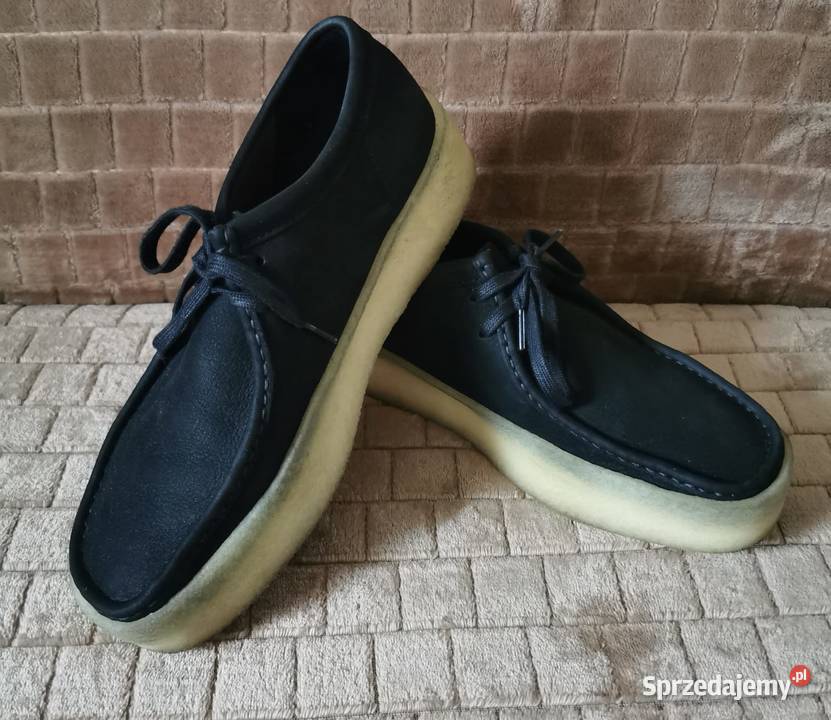 CLARKS półbuty 45 Skóra naturalna ZAMSZ NOWE Łódź